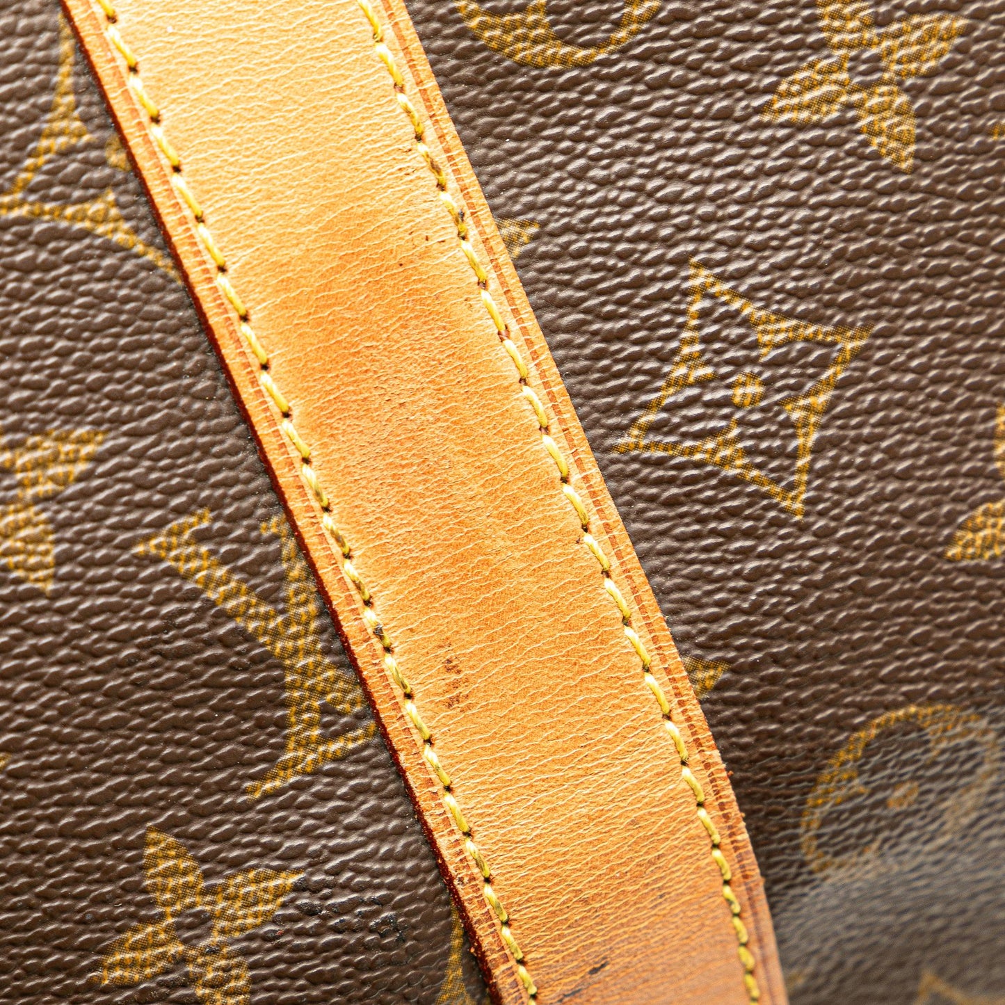 Louis Vuitton Monogram Keepall Bandouliere 55 (SHG-zwa11s)