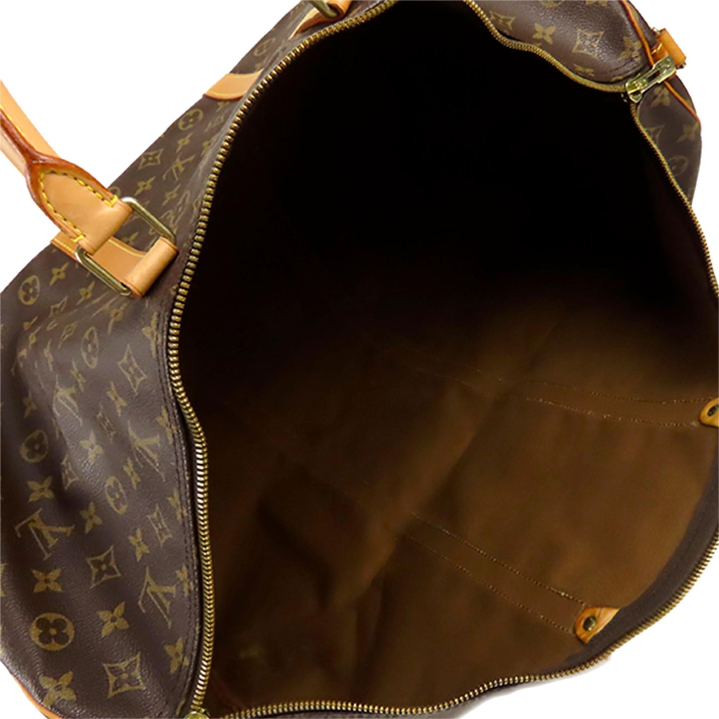 Louis Vuitton Monogram Keepall Bandouliere 60 (SHG-35369)