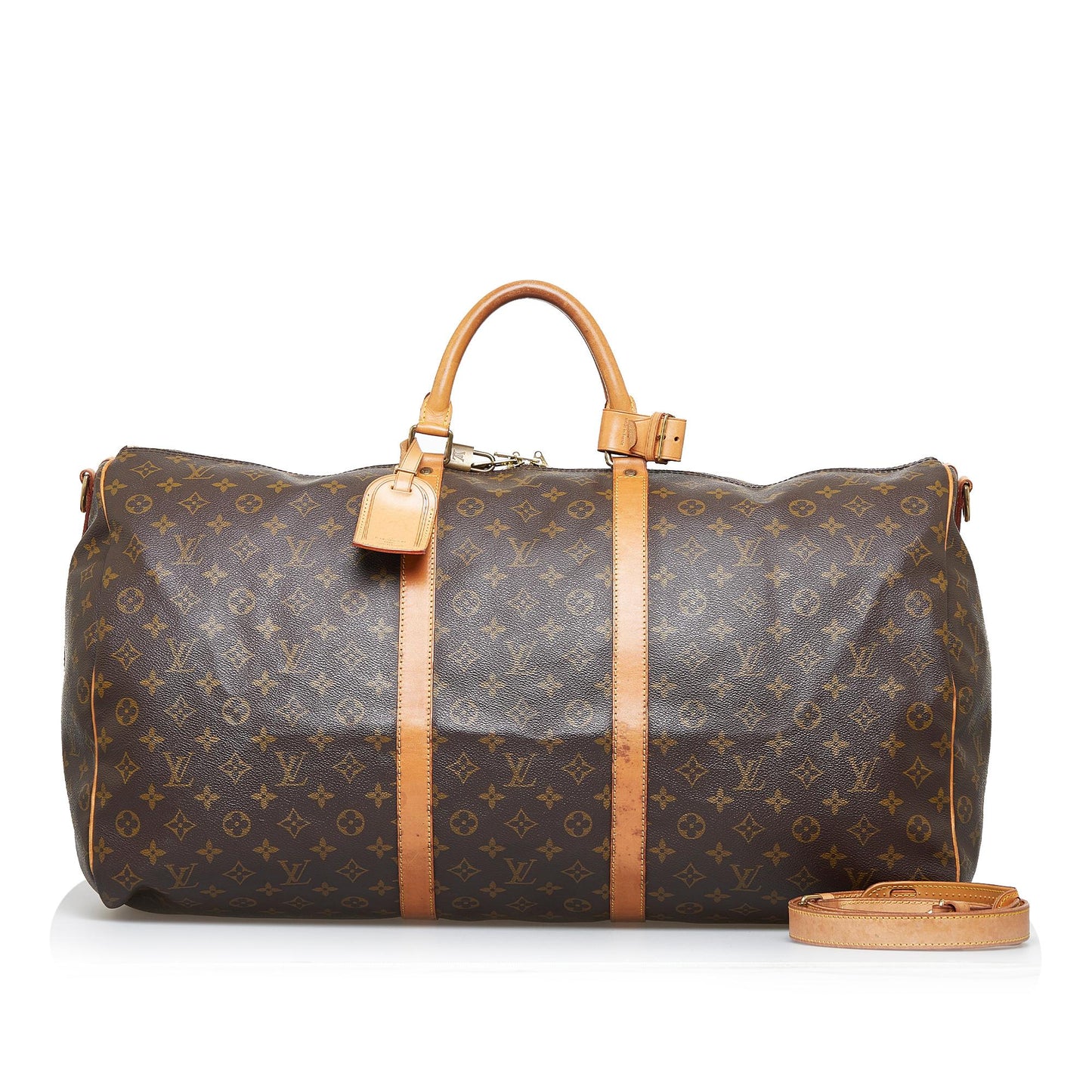 Louis Vuitton Monogram Keepall Bandouliere 60 (SHG-21A3sw)