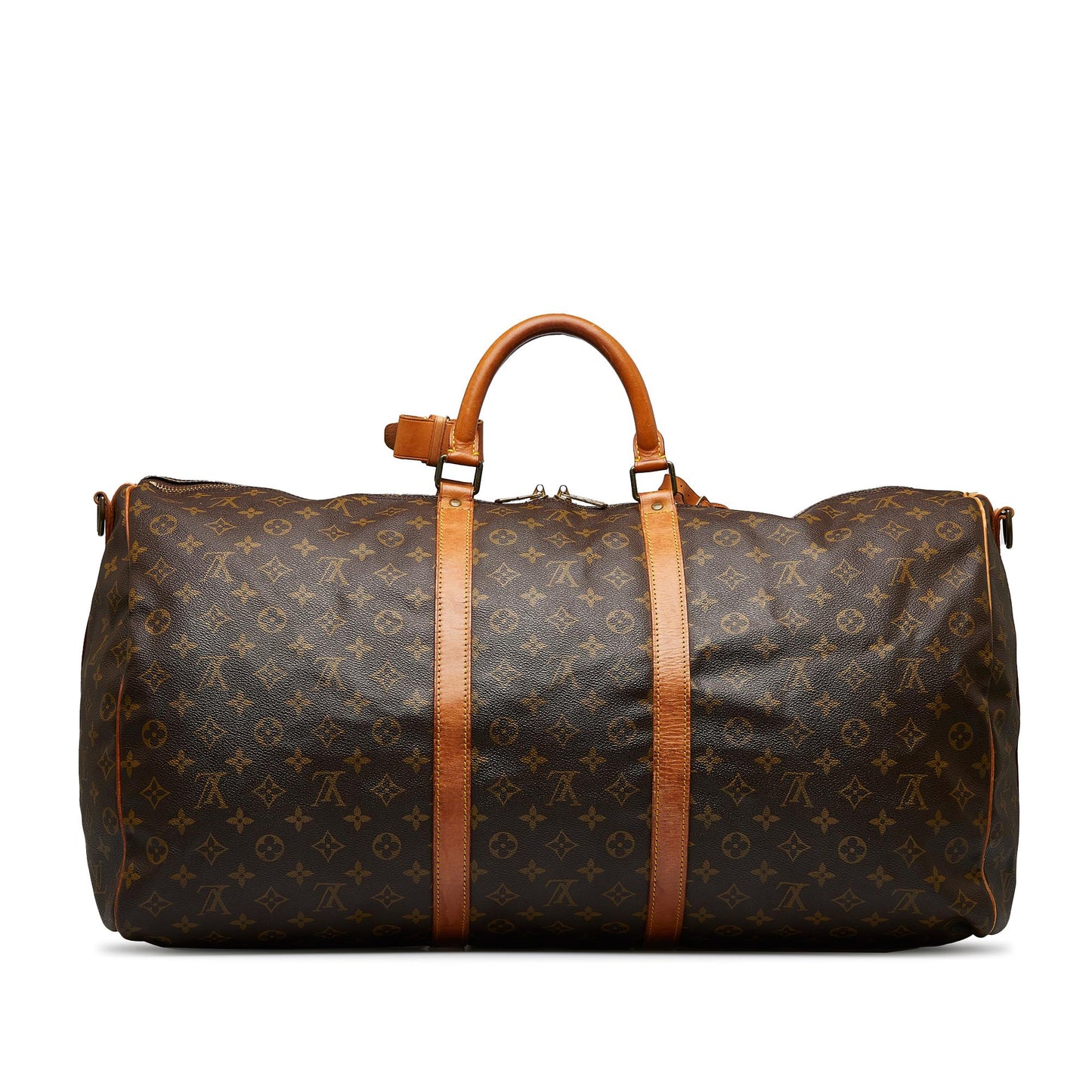 Louis Vuitton Monogram Keepall Bandouliere 60 (SHG-5VA39a)