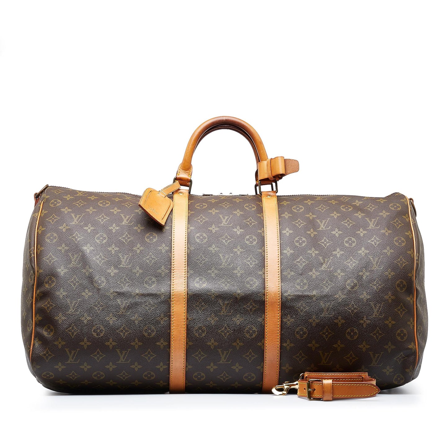 Louis Vuitton Monogram Keepall Bandouliere 60 (SHG-FwMn7a)