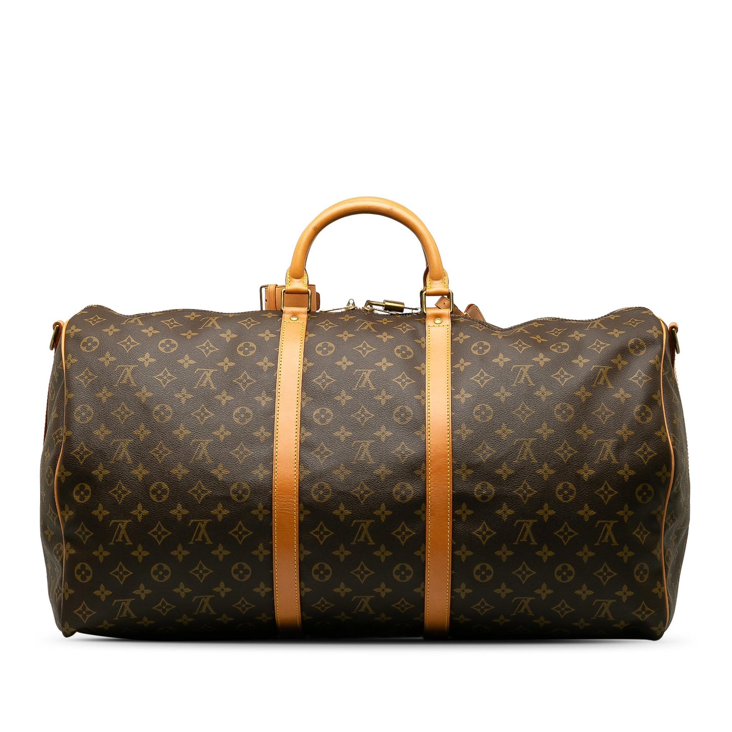 Louis Vuitton Monogram Keepall Bandouliere 60 (SHG-mdiHXI)