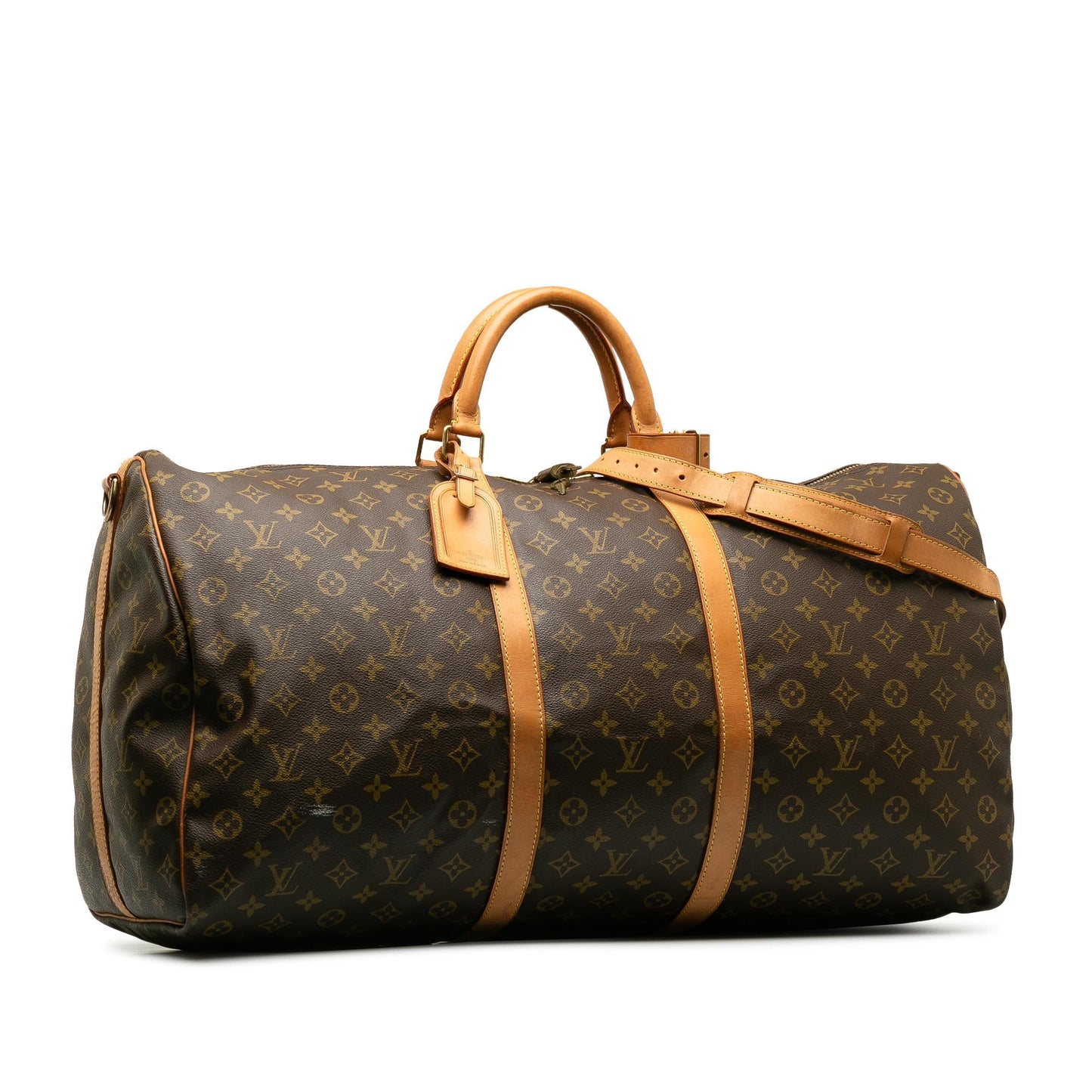 Louis Vuitton Monogram Keepall Bandouliere 60 (SHG-vnXaTj)