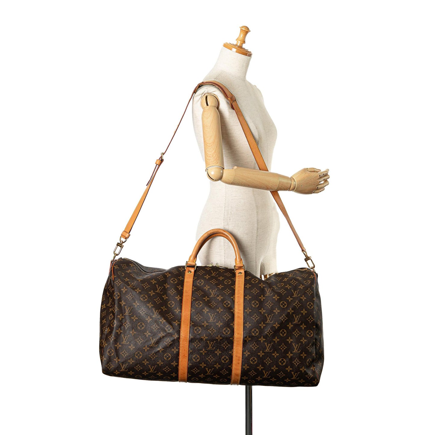 Louis Vuitton Monogram Keepall Bandouliere 60 (SHG-Nsz8zQ)