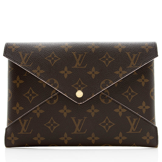 Louis Vuitton Monogram Canvas Kirigami Pochette (SHF-20768)