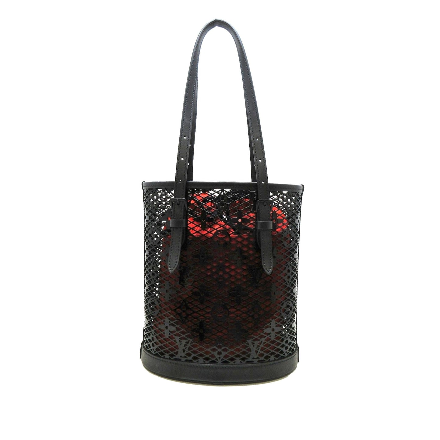 Louis Vuitton Monogram Lace Bucket PM (SHG-jJfyfB)