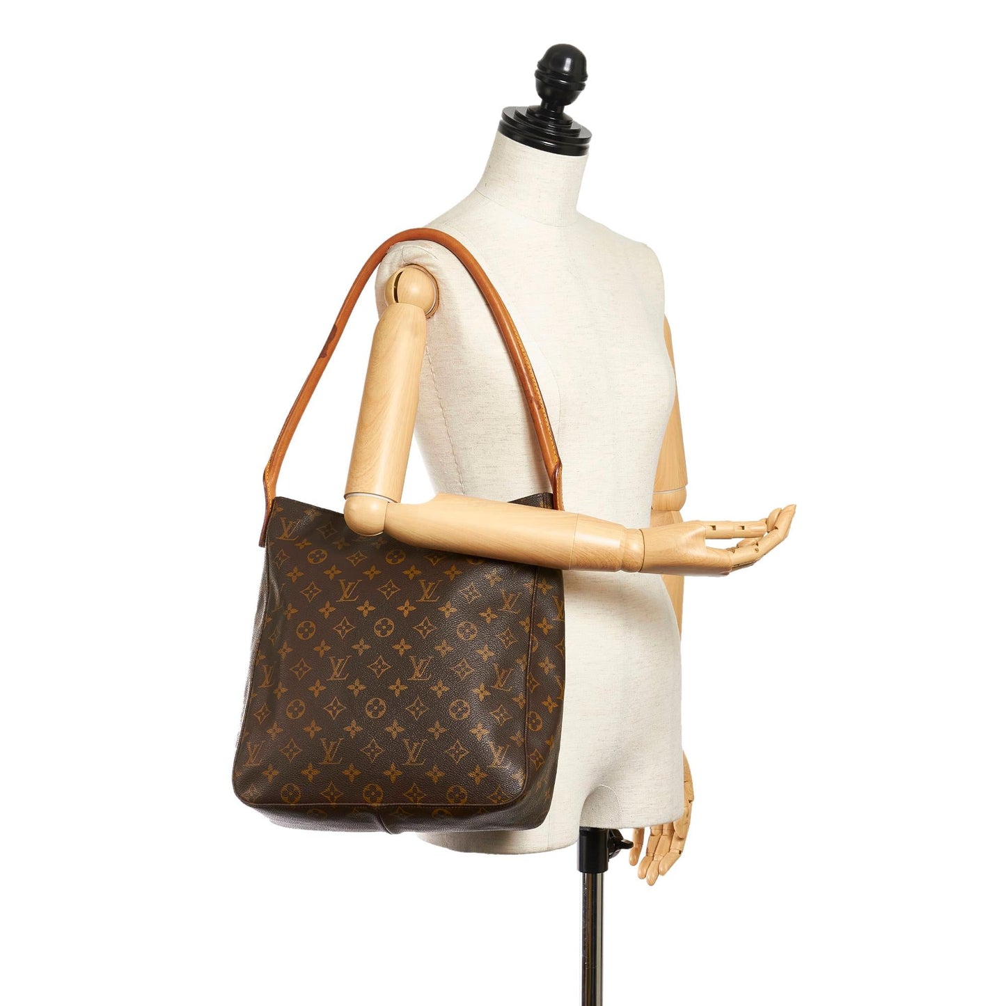 Louis Vuitton Monogram Looping GM (SHG-31996)
