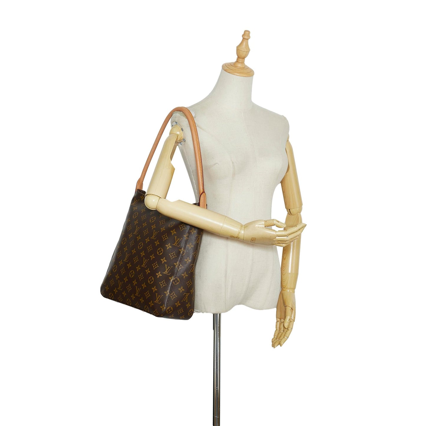 Louis Vuitton Monogram Looping GM (SHG-ruizft)