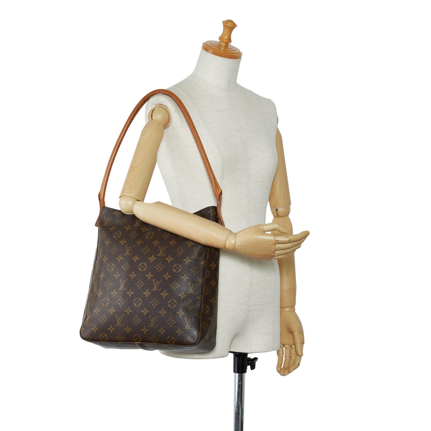 Louis Vuitton Monogram Looping GM (SHG-axGwJI)
