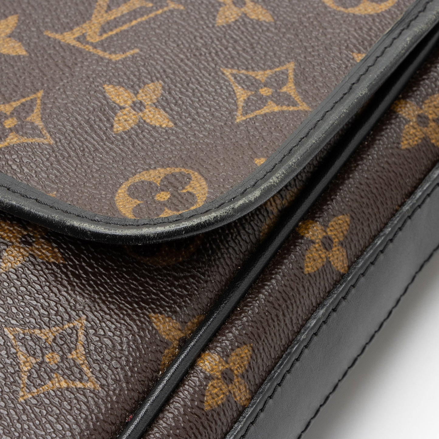 Louis Vuitton Monogram Macassar Canvas Bass PM Messenger