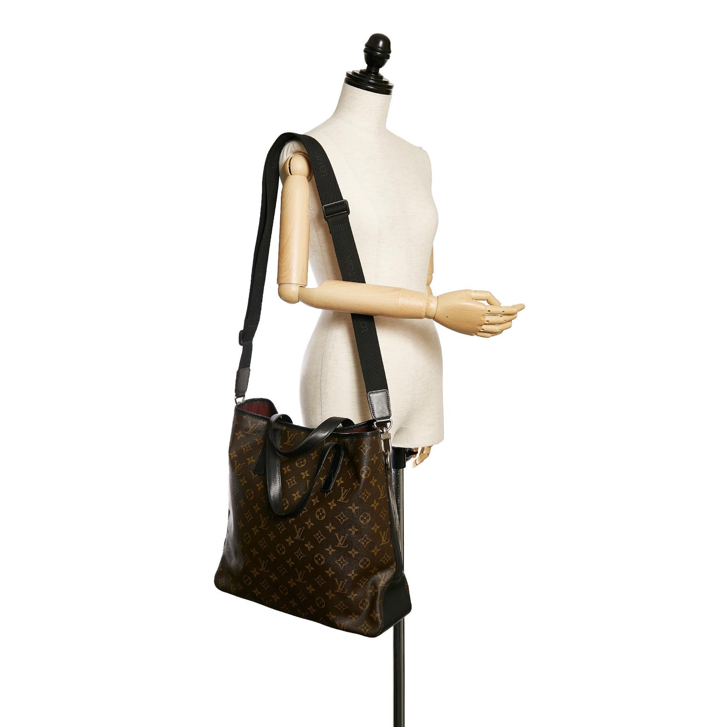 Louis Vuitton Monogram Macassar Canvas Davis (SHG-28607)