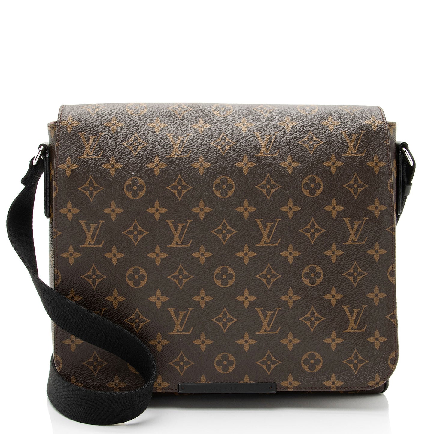 Louis Vuitton Monogram Macassar Canvas District MM Messenger