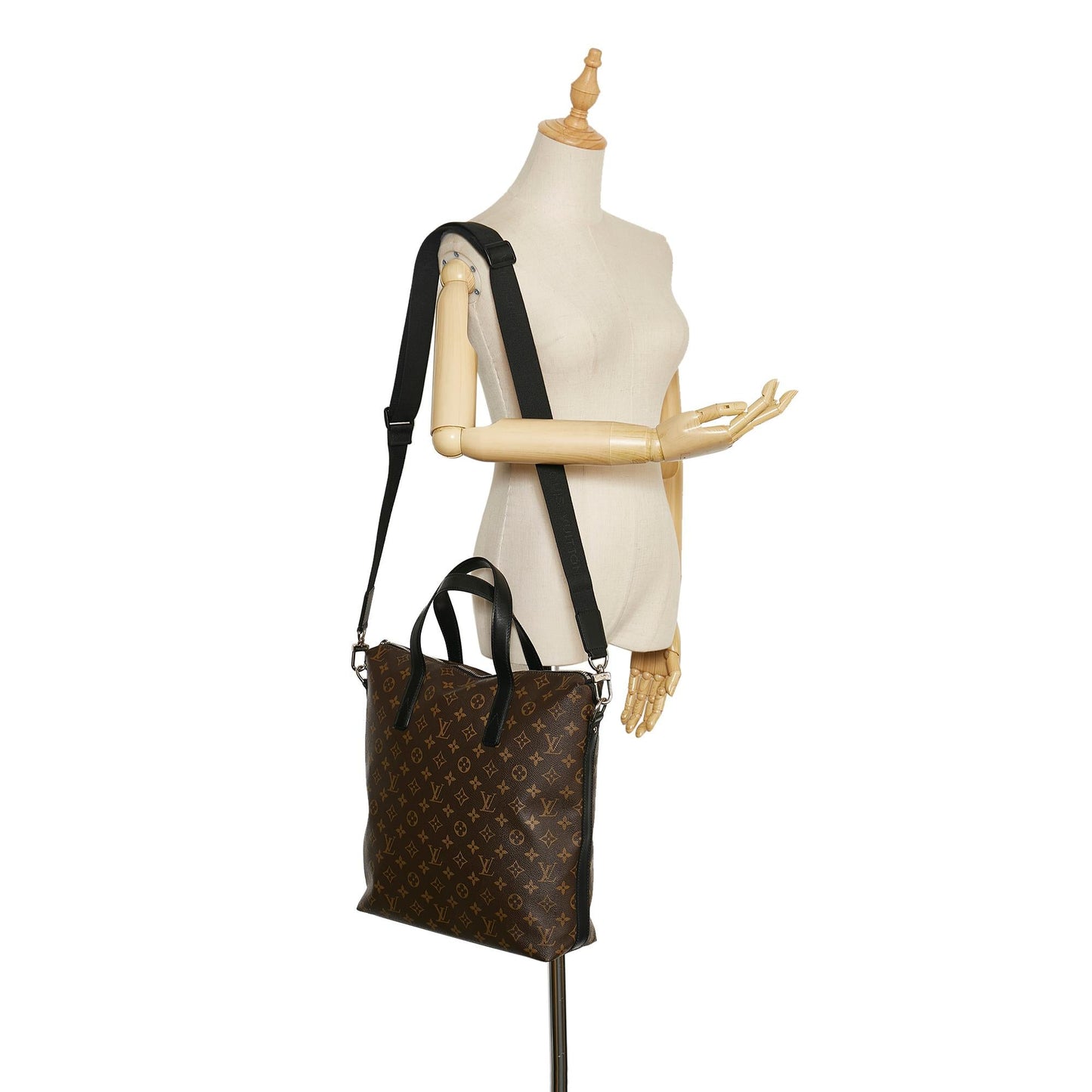 Louis Vuitton Monogram Macassar Kitan (SHG-36900)