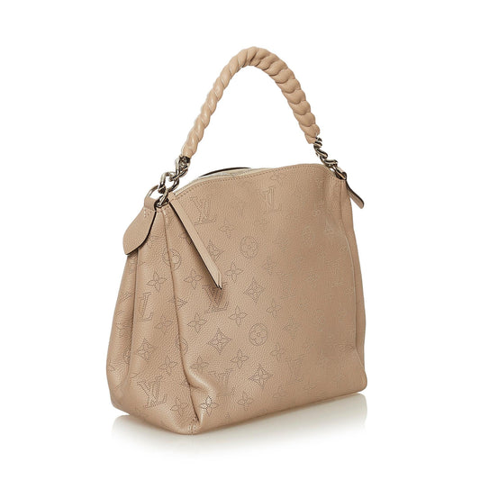 Louis Vuitton Monogram Mahina Babylone Chain BB (SHG-35074)