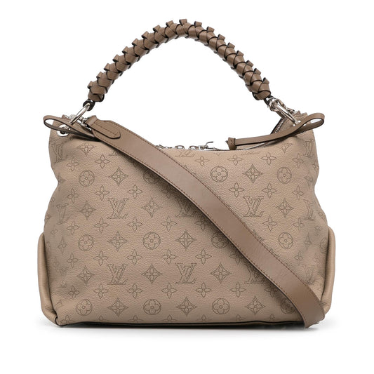 Louis Vuitton Monogram Mahina Beaubourg Hobo (SHG-RRJQOV)