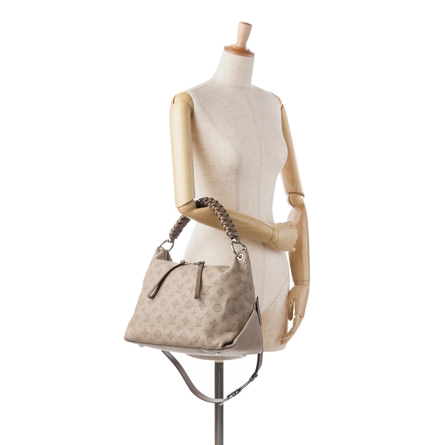 Louis Vuitton Monogram Mahina Beaubourg Hobo (SHG-RRJQOV)