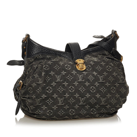 Louis Vuitton Monogram Mahina Denim XS (SHG-28589)