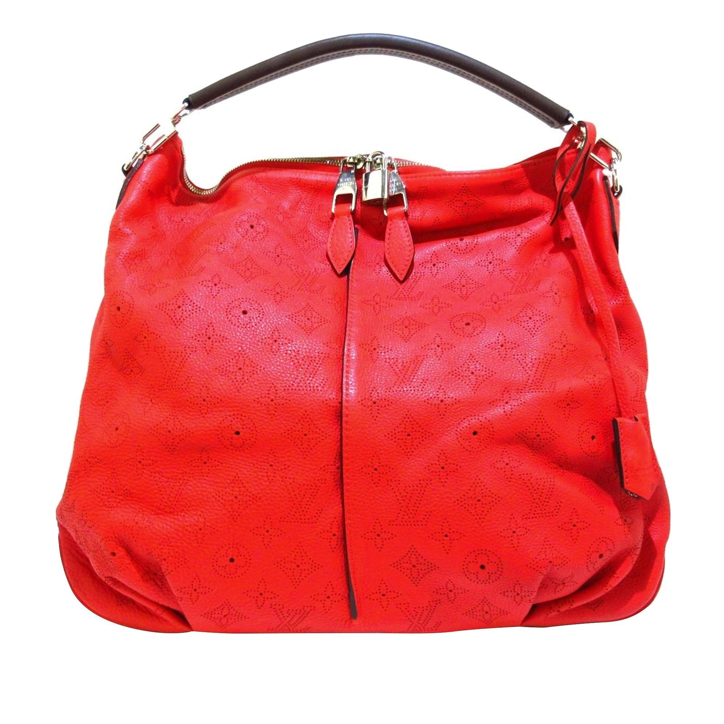 Louis Vuitton Monogram Mahina Selene MM (SHG-c2FGVI)