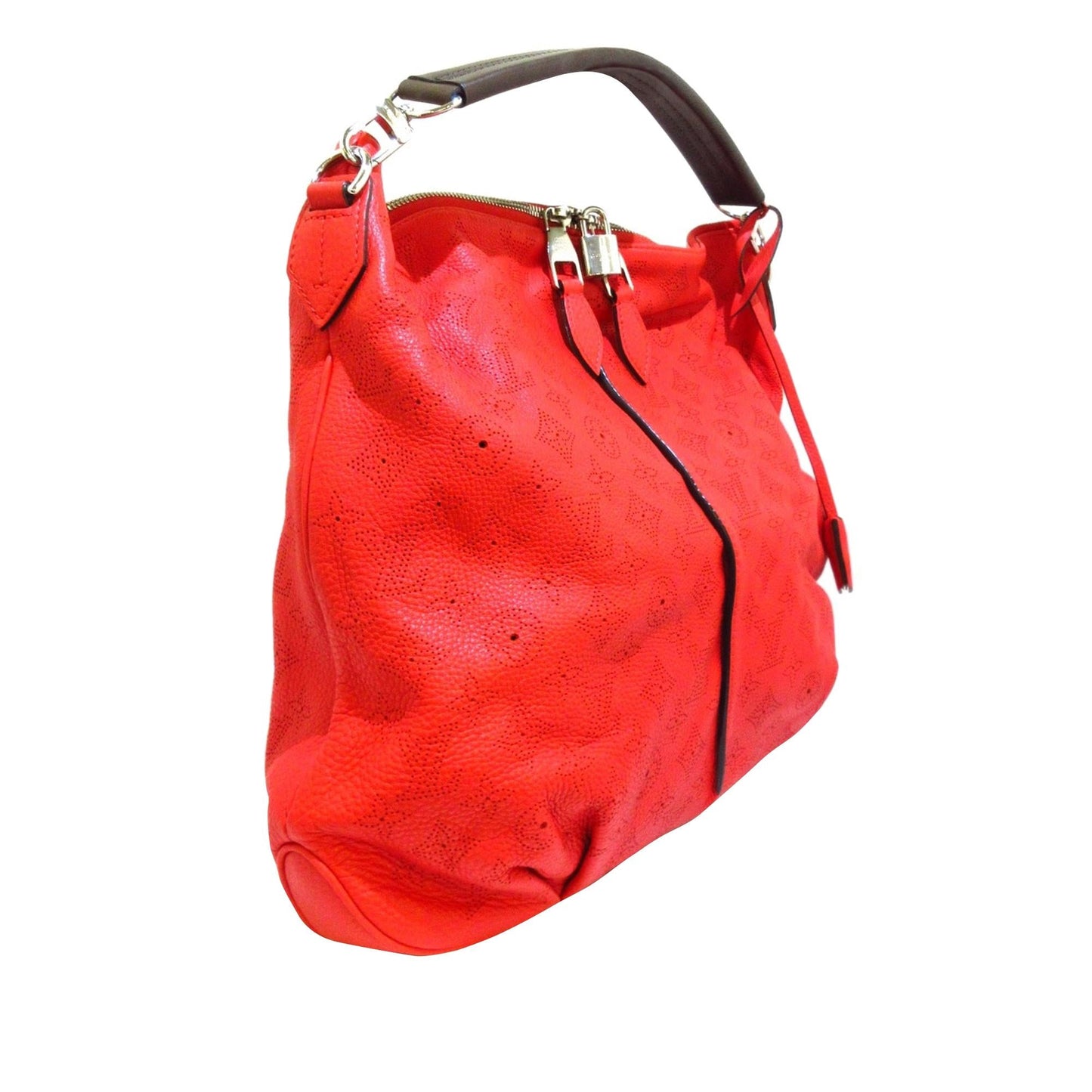 Louis Vuitton Monogram Mahina Selene MM (SHG-c2FGVI)