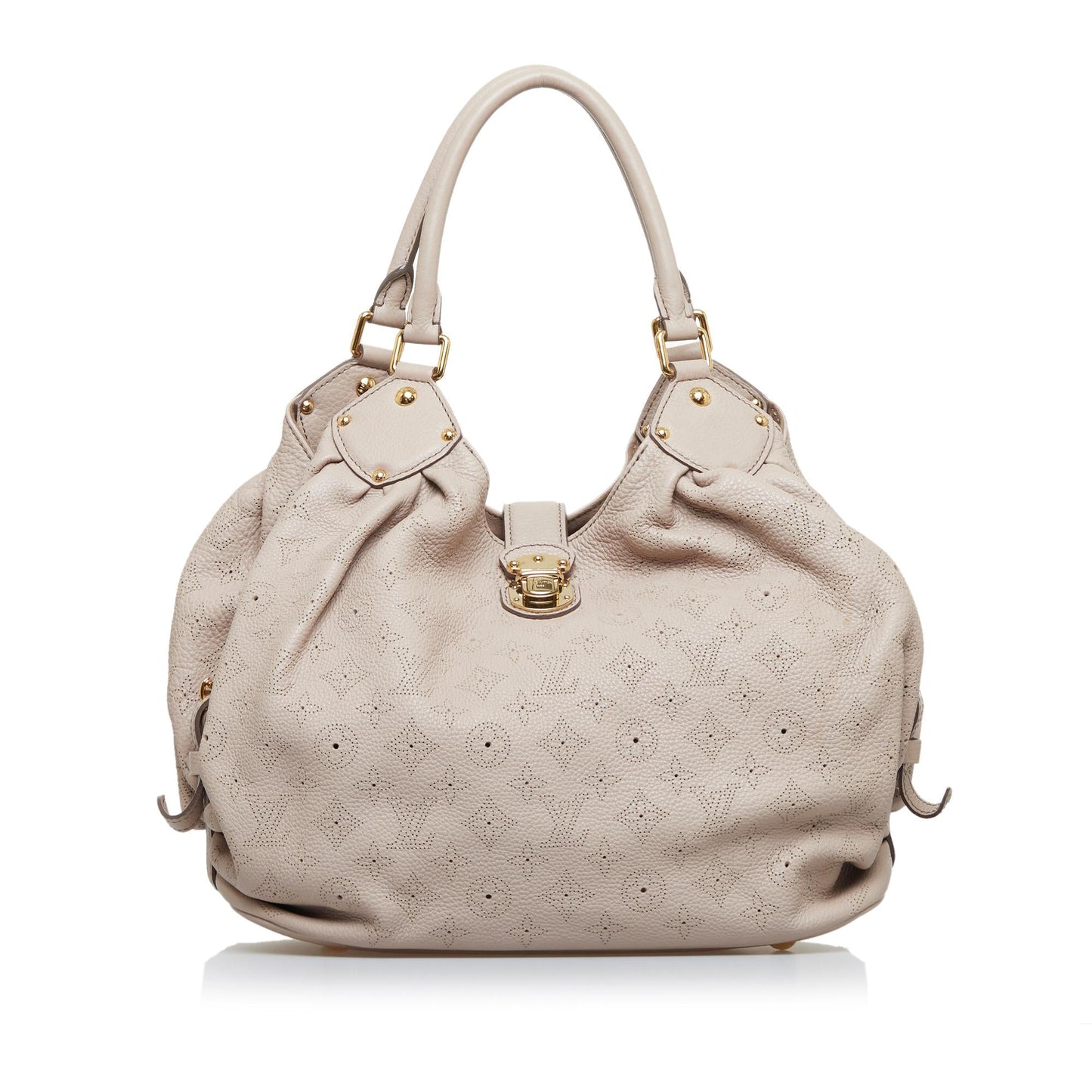 Louis Vuitton Monogram Mahina XL Hobo (SHG-a09AlK)