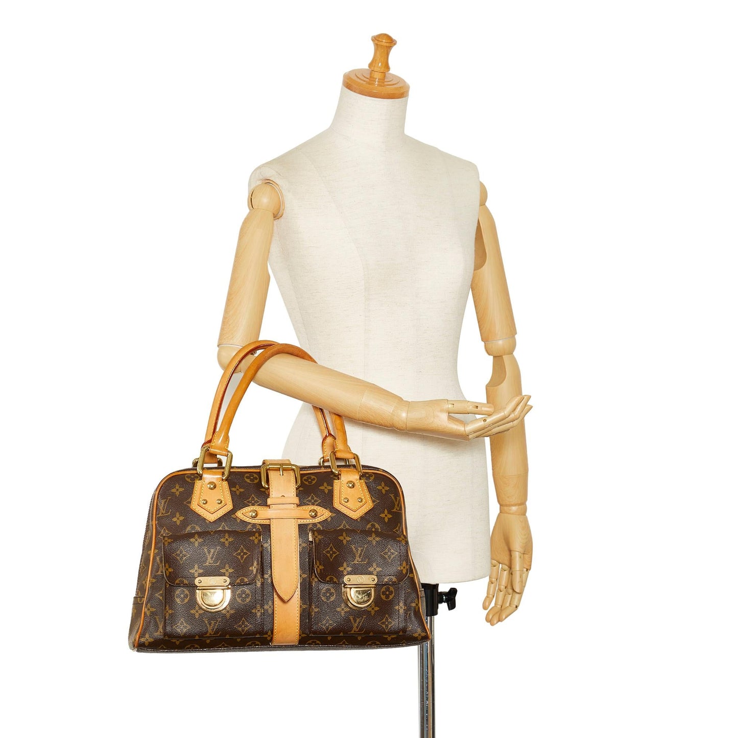 Louis Vuitton Monogram Manhattan GM (SHG-RxCxa2)