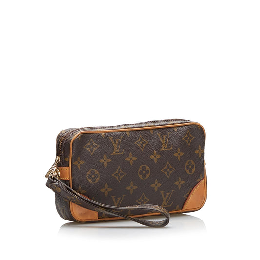 Louis Vuitton Monogram Marly Dragonne PM (SHG-fM9fsU)