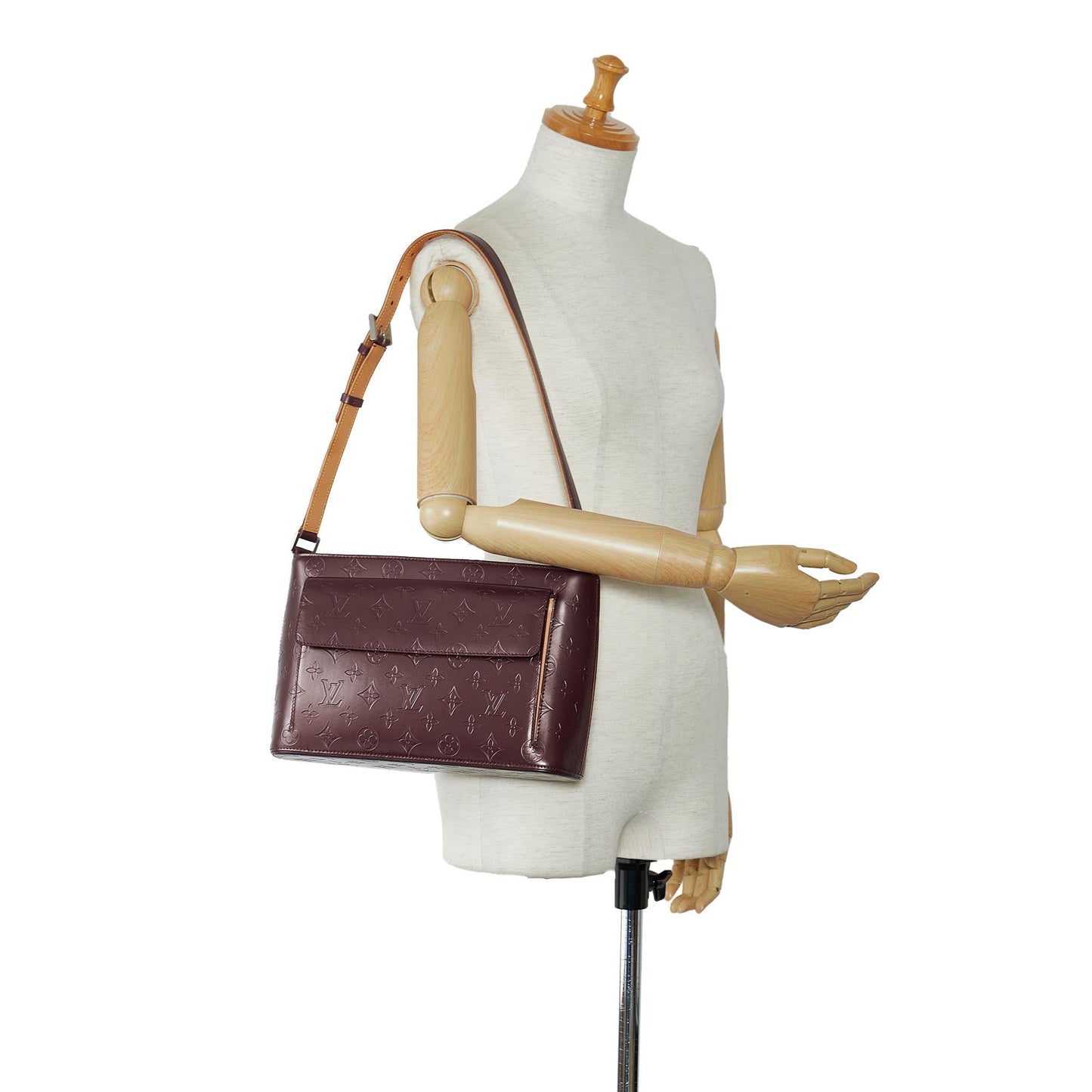 Louis Vuitton Monogram Mat Alston (SHG-khjFKd)