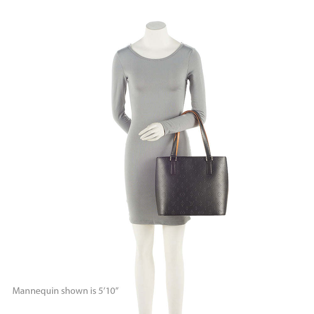Louis Vuitton Monogram Mat Stockton Tote (SHF-UBBrVB)