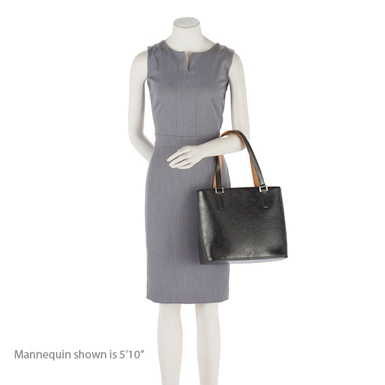 Louis Vuitton Monogram Mat Stockton Tote (SHF-17777)
