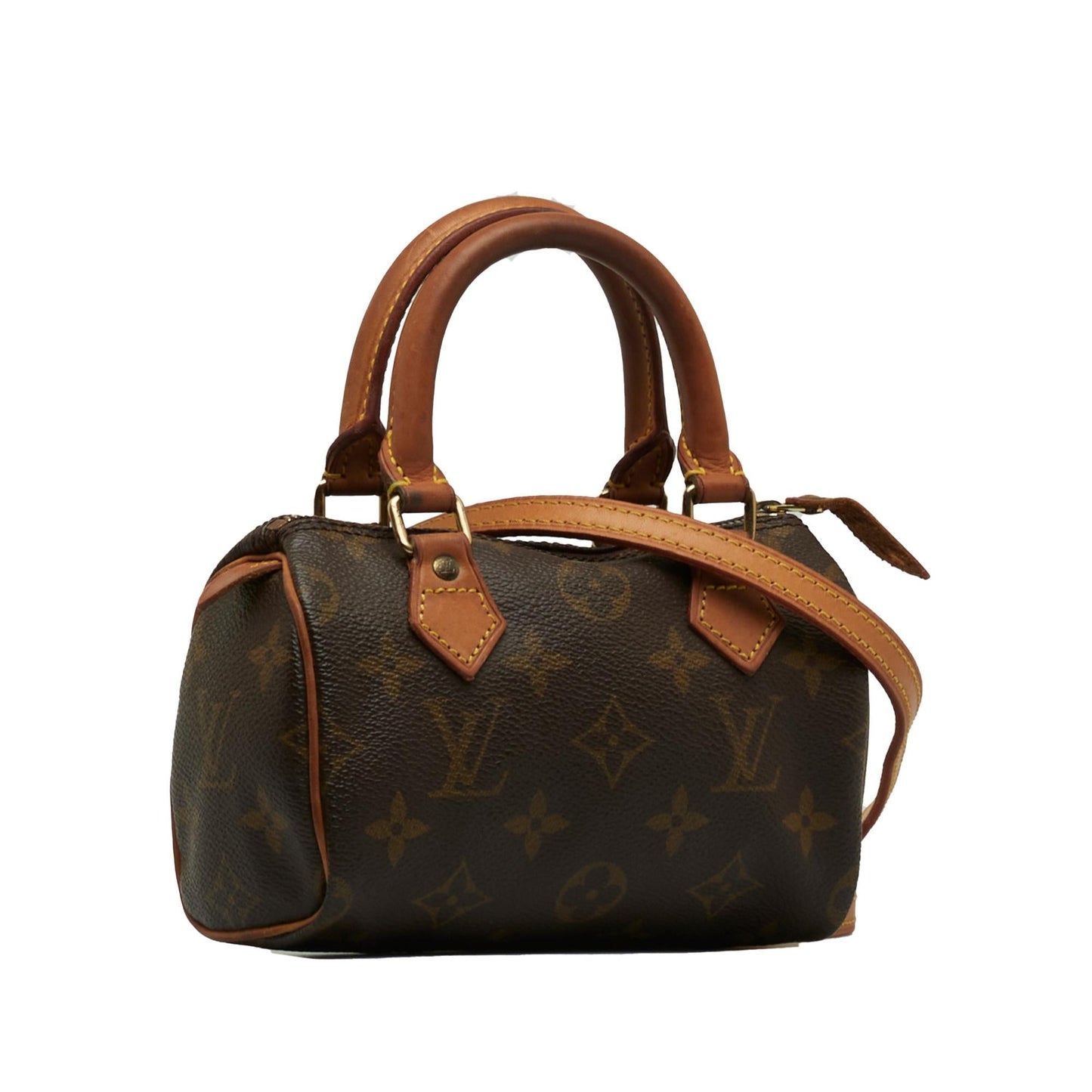 Louis Vuitton Monogram Mini HL Speedy (SHG-tDV3SS)