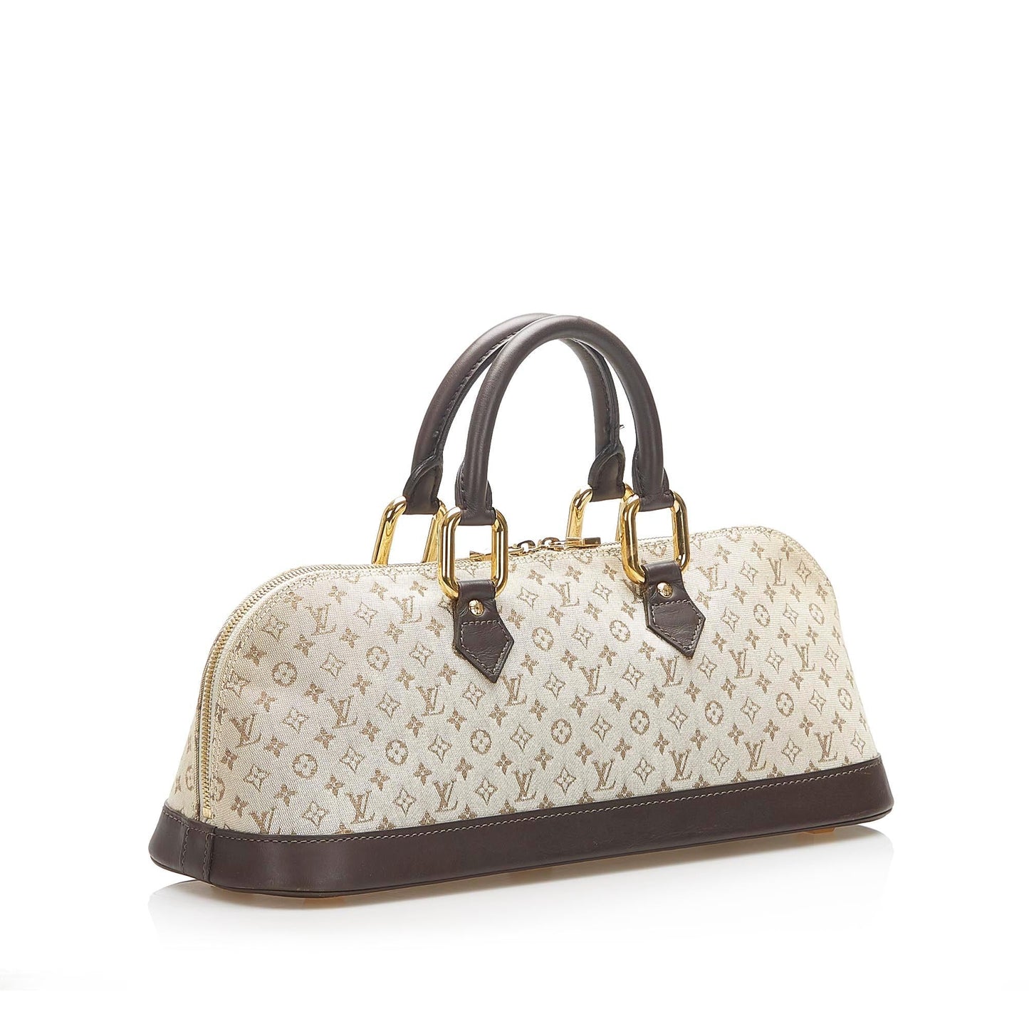 Louis Vuitton Monogram Mini Lin Alma Long Handbag (SHG-16564)