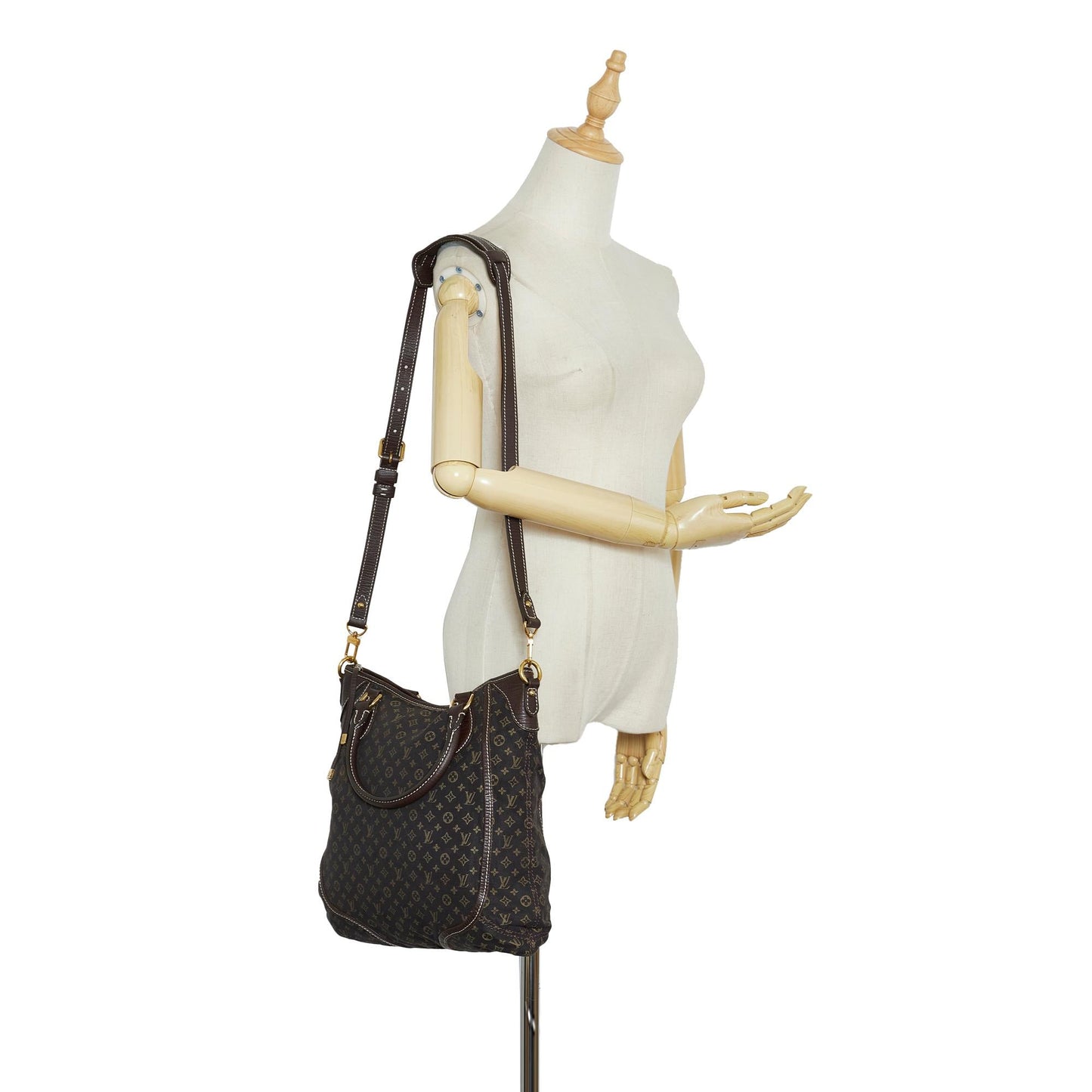 Louis Vuitton Monogram Mini Lin Besace Angele (SHG-aQX51l)