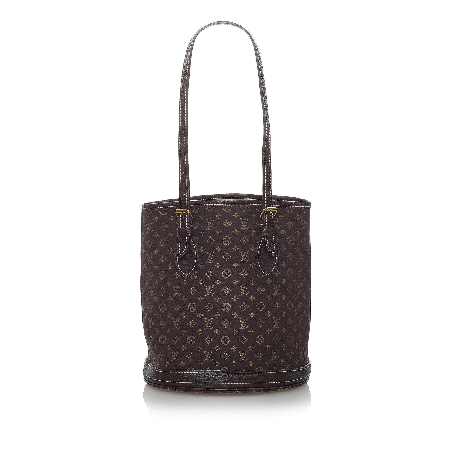 Louis Vuitton Monogram Mini Lin Bucket PM (SHG-29883)