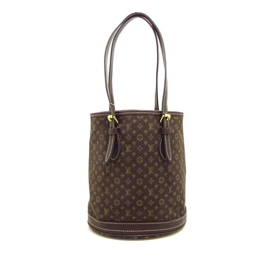 Louis Vuitton Monogram Mini Lin Bucket PM (SHG-6Z7MzR)