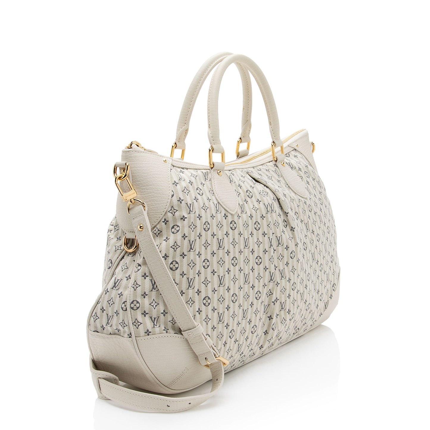 Louis Vuitton Monogram Mini Lin Croisette Marina GM Satchel