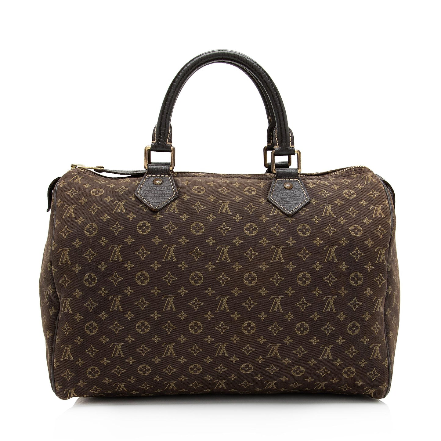 Louis Vuitton Monogram Mini Lin Speedy 30 Satchel (SHF-XD8FwF)