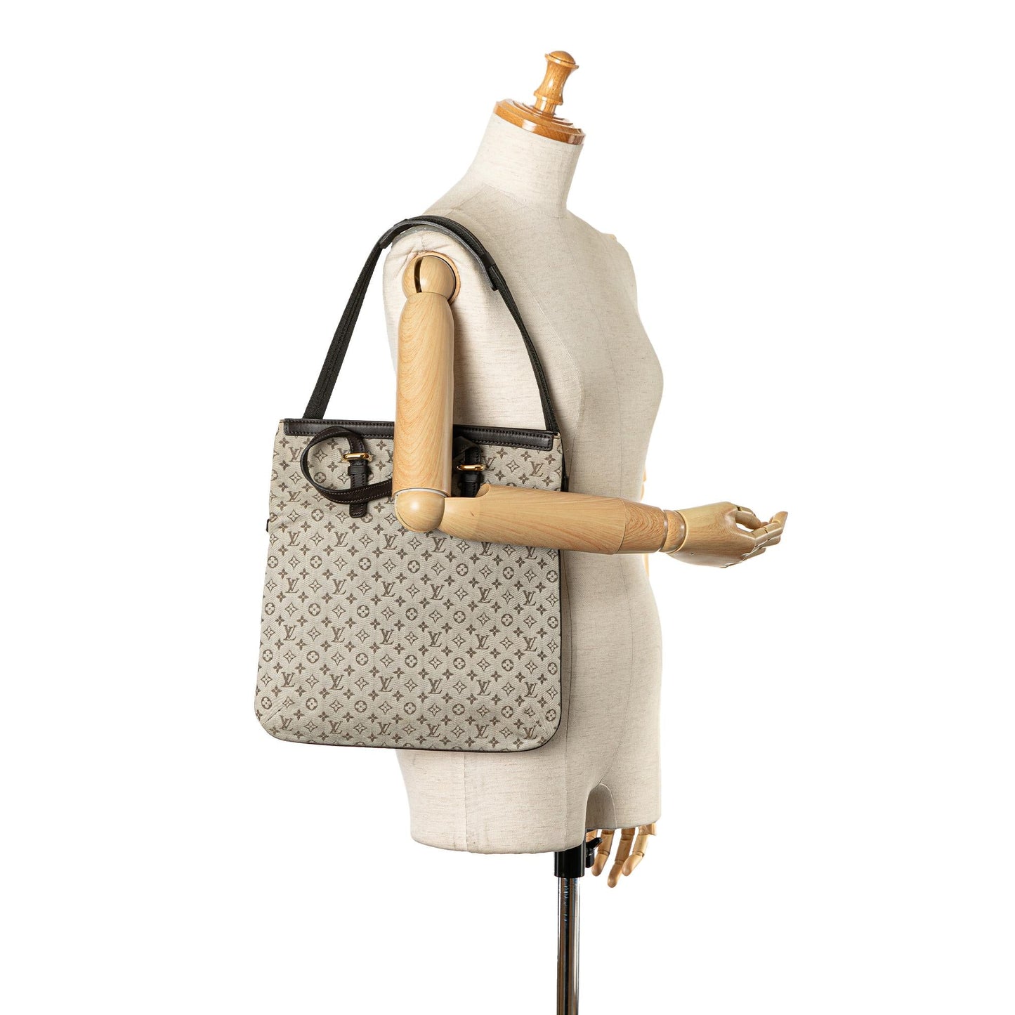 Louis Vuitton Monogram Mini Lin Francoise (SHG-TZYLcb)