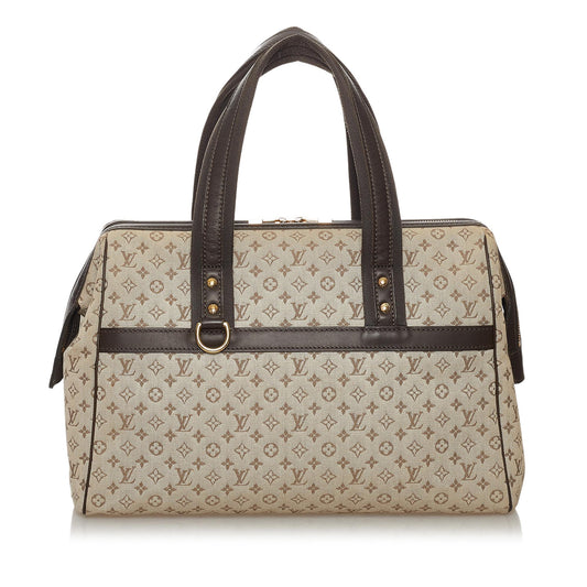 Louis Vuitton Monogram Mini Lin Josephine GM (SHG-33412)