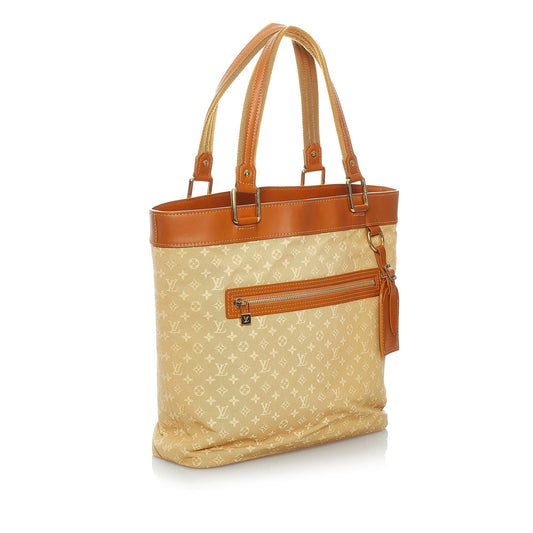 Louis Vuitton Monogram Mini Lin Lucille GM (SHG-30218)