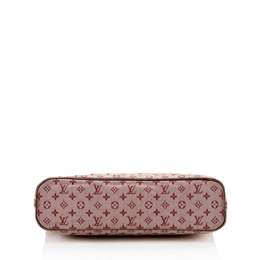 Louis Vuitton Monogram Mini Lin Lucille PM Tote -  (SHF-15075)