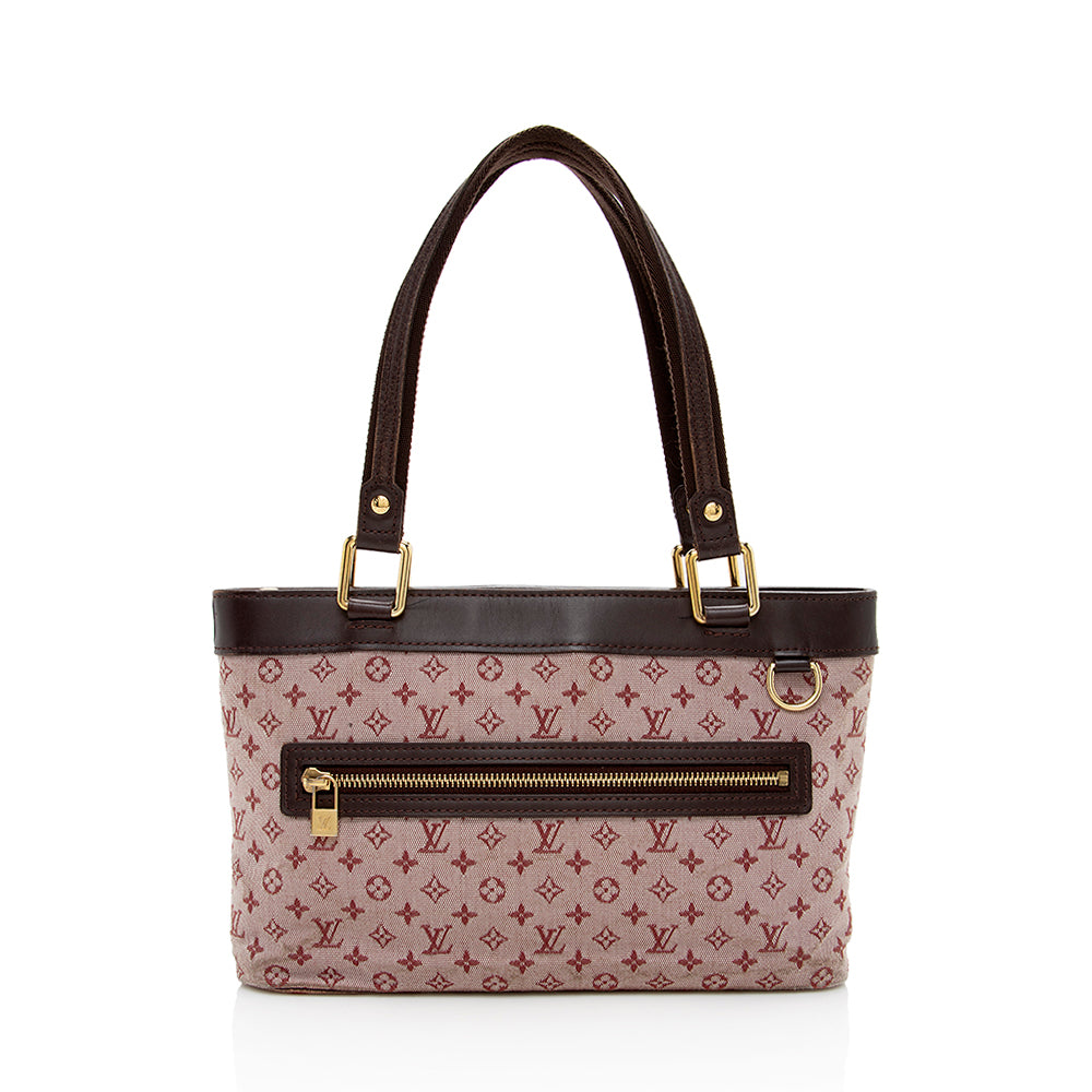 Louis Vuitton Monogram Mini Lin Lucille PM Tote -  (SHF-15075)