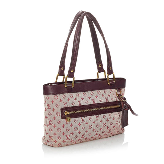 Louis Vuitton Monogram Mini Lin Lucille PM (SHG-30191)