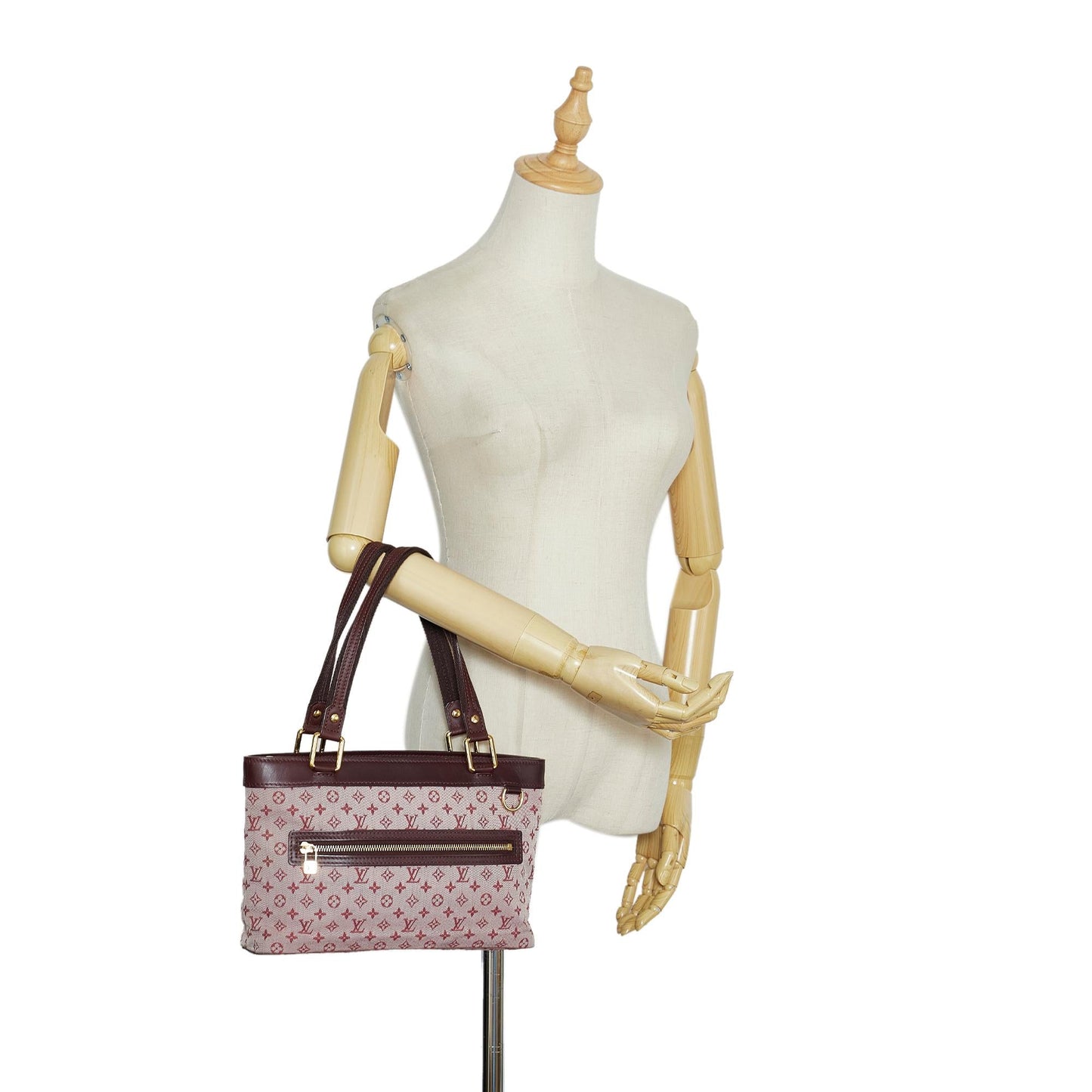 Louis Vuitton Monogram Mini Lin Lucille PM (SHG-exi0l2)