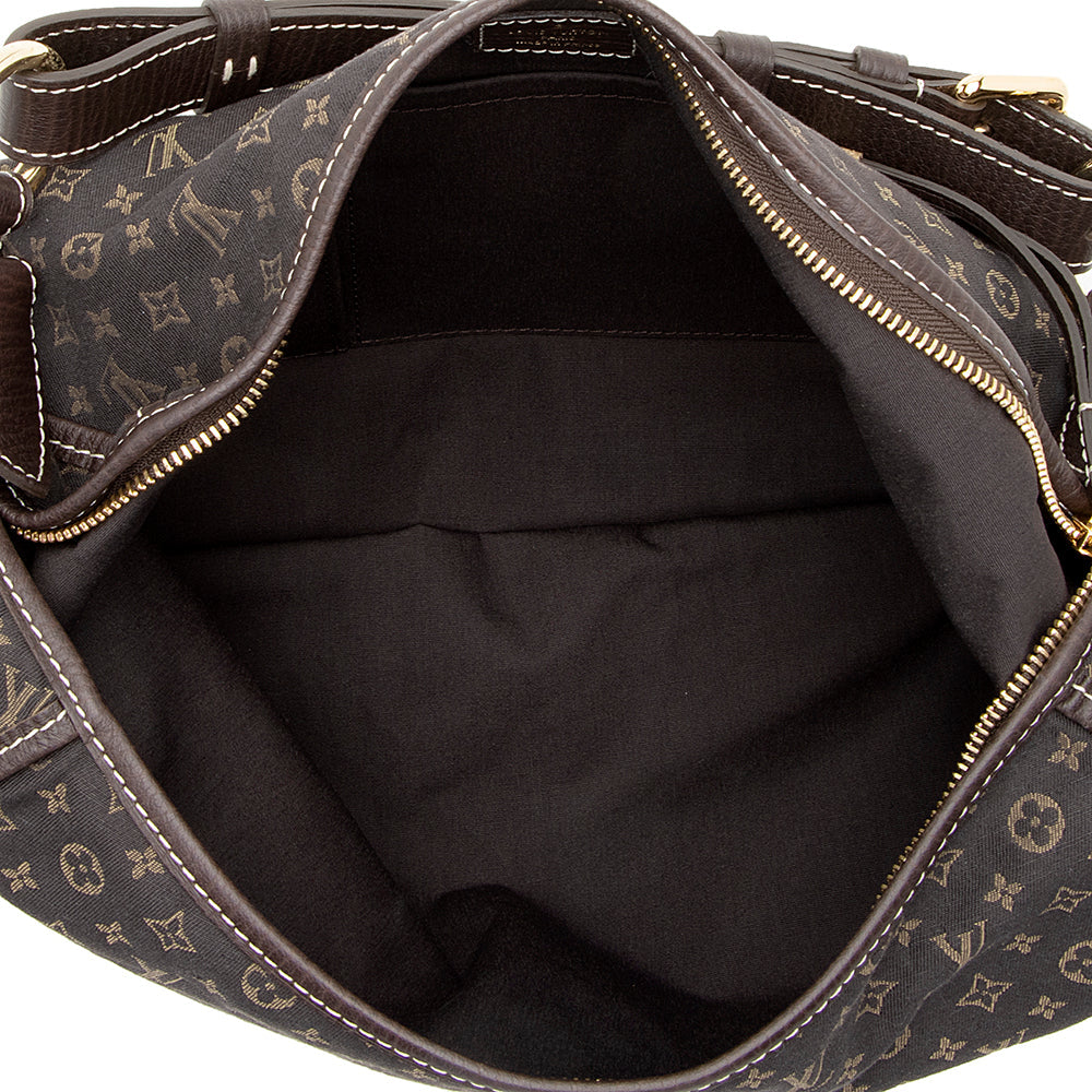 Louis Vuitton Monogram Mini Lin Manon MM Hobo (SHF-18773)