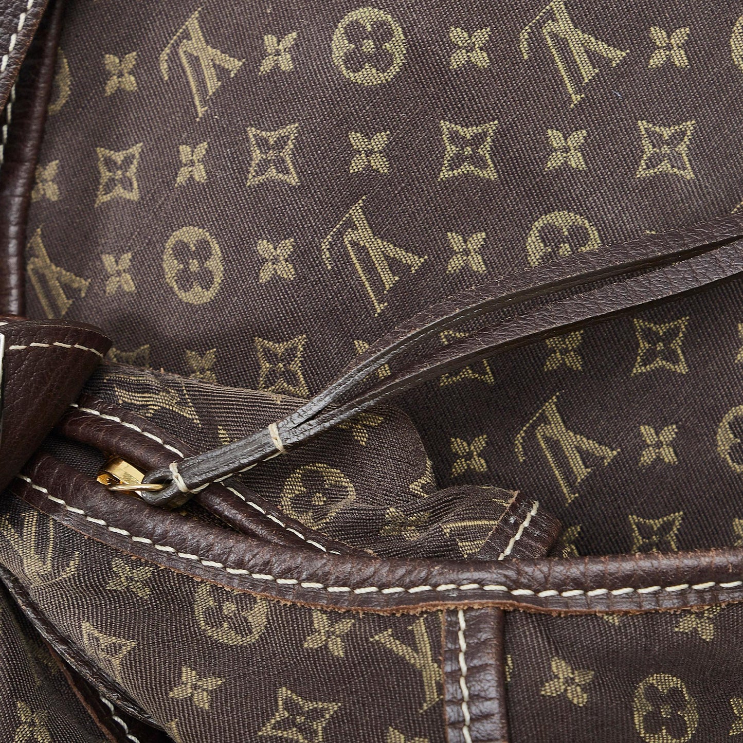 Louis Vuitton Monogram Mini Lin Manon MM (SHG-RThkpe)