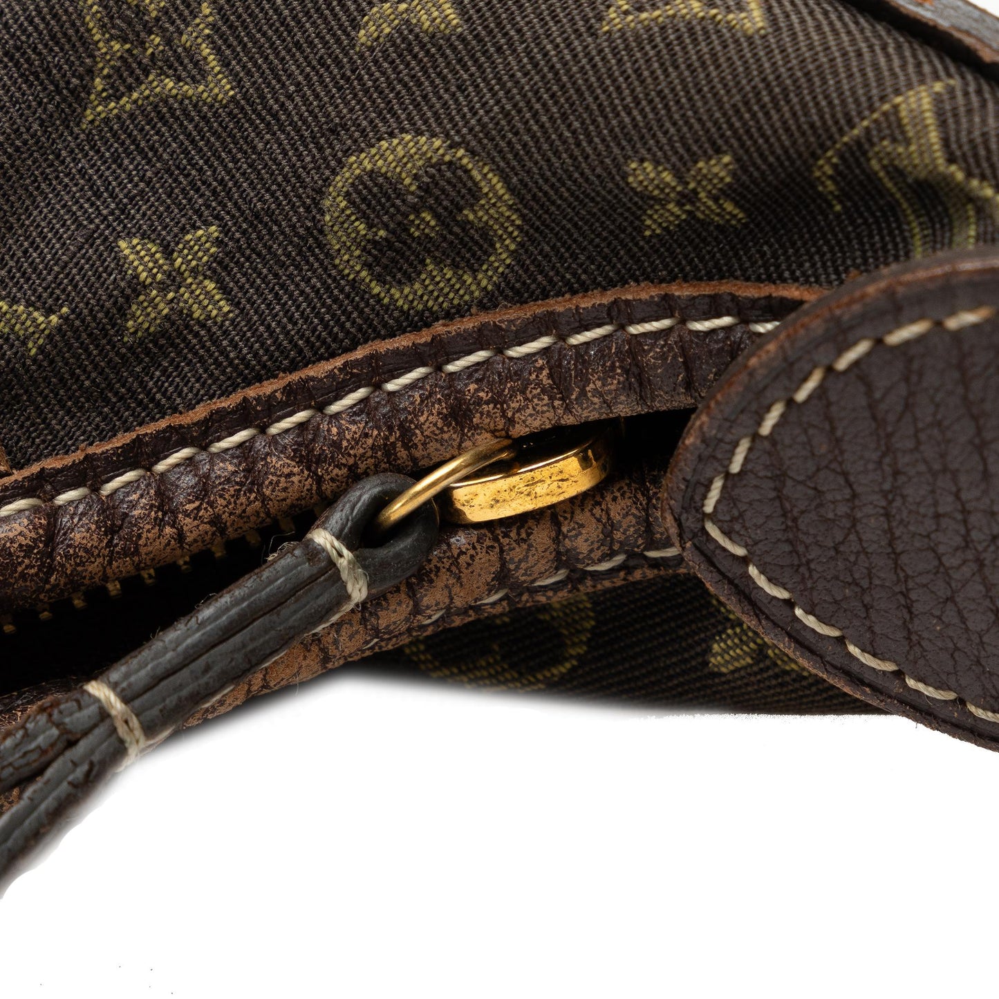 Louis Vuitton Monogram Mini Lin Manon MM (SHG-lGfbJ1)