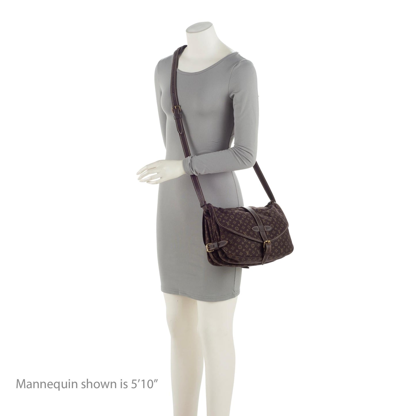 Louis Vuitton Monogram Mini Lin Saumur 30 Messenger (SHF-VmMTu9)