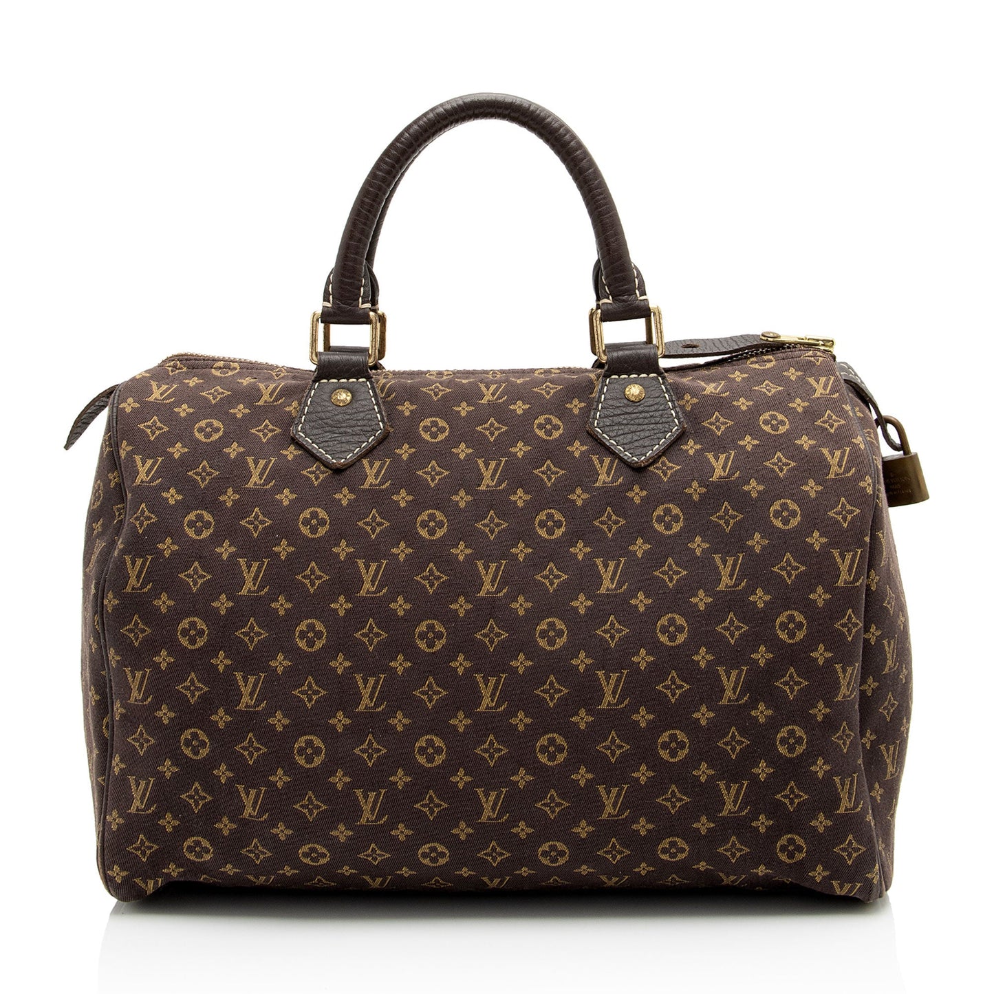 Louis Vuitton Monogram Mini Lin Speedy 30 Satchel (SHF-zliRMx)