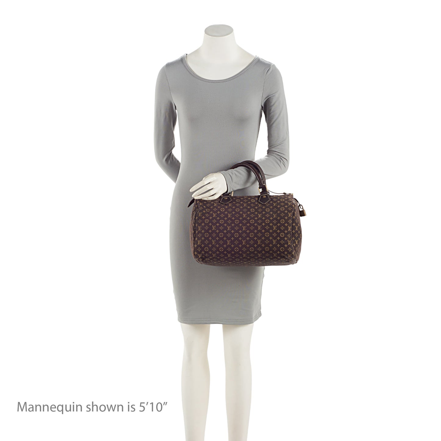 Louis Vuitton Monogram Mini Lin Speedy 30 Satchel (SHF-zliRMx)