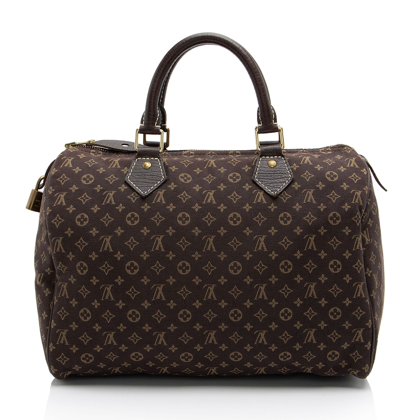 Louis Vuitton Monogram Mini Lin Speedy 30 Satchel (SHF-5zw6BJ)